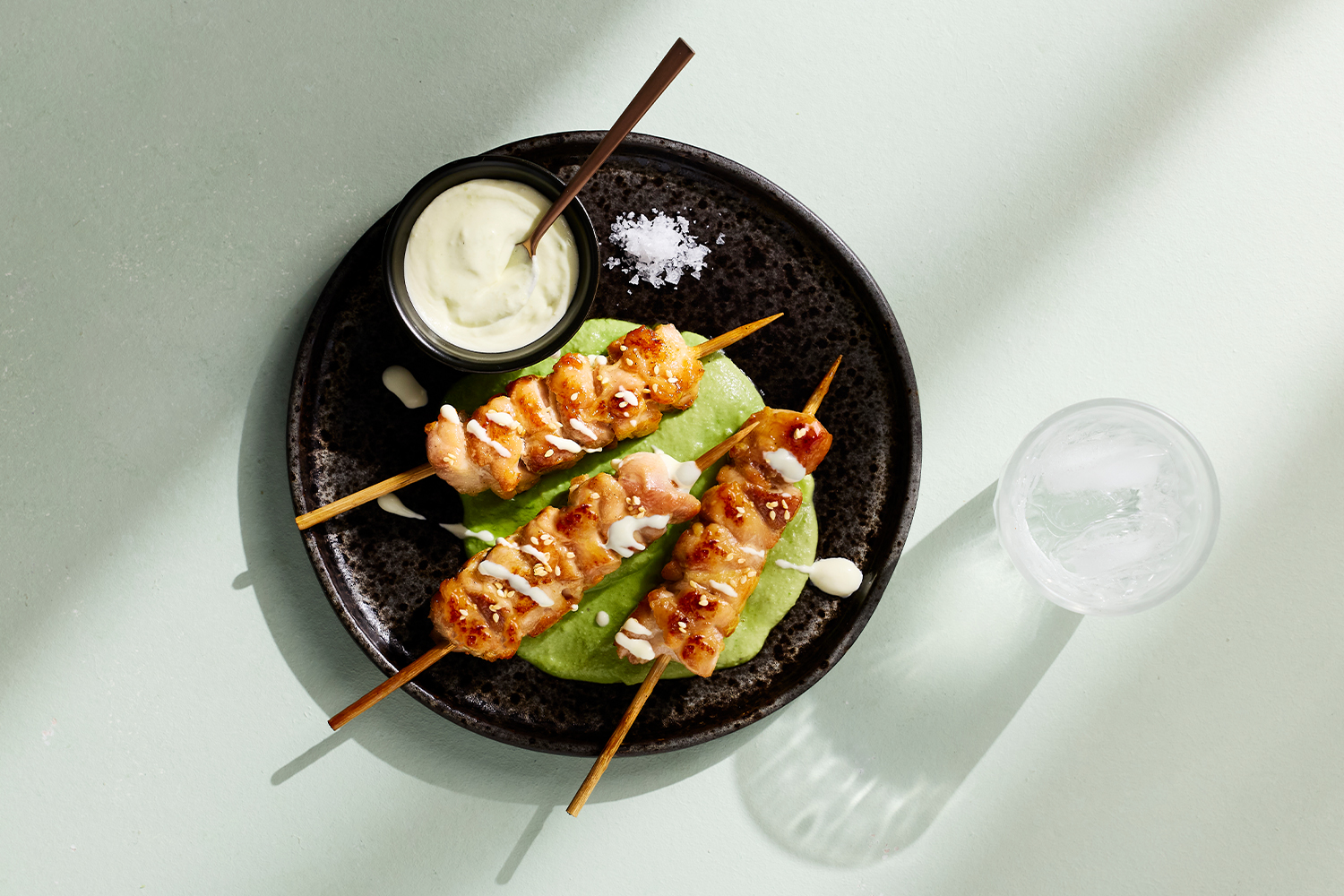 Wasabi ChickenSkewers